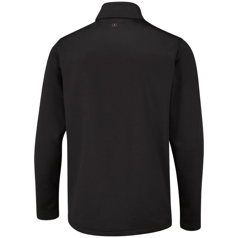 Ping Tobi 1/4 Zip Midlayer - Fig/Black