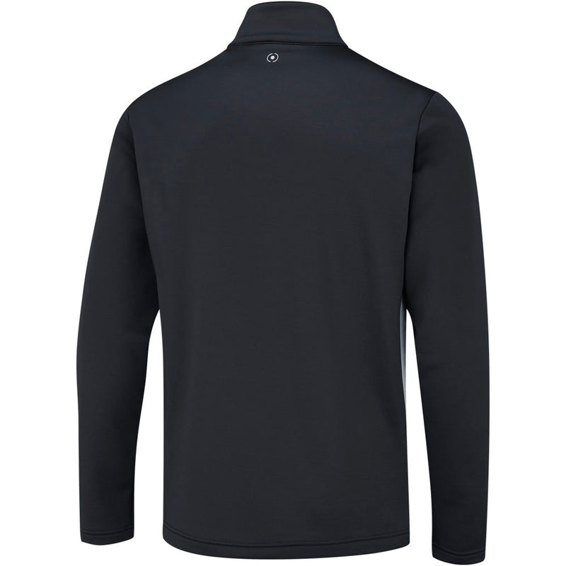 Ping Tobi 1/4 Zip Midlayer - Pearl Grey/Asphalt