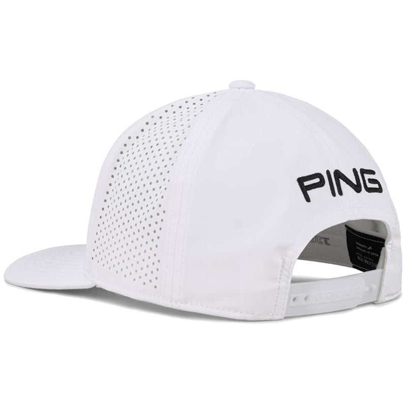 Ping Tour Vented Delta Cap - White/Black