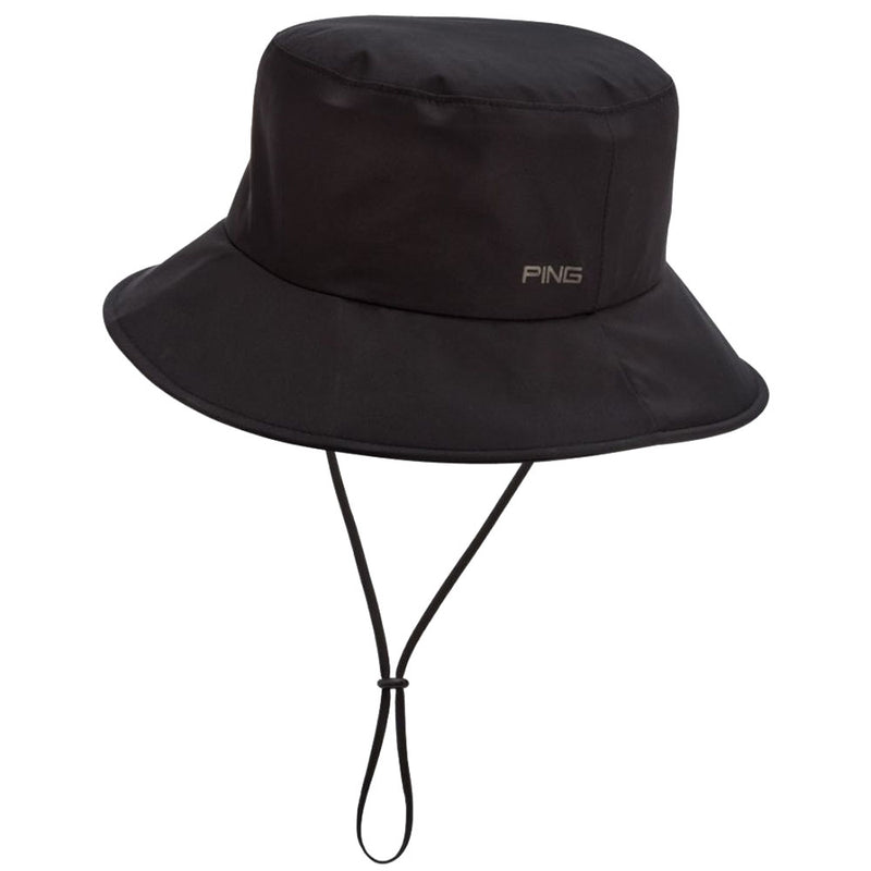 Ping Waterproof Bucket Hat - Black