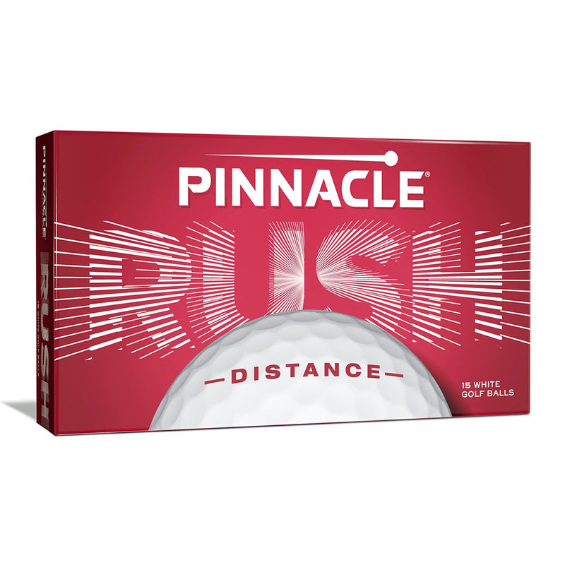 Pinnacle Rush Golf Balls - White - 15 Pack