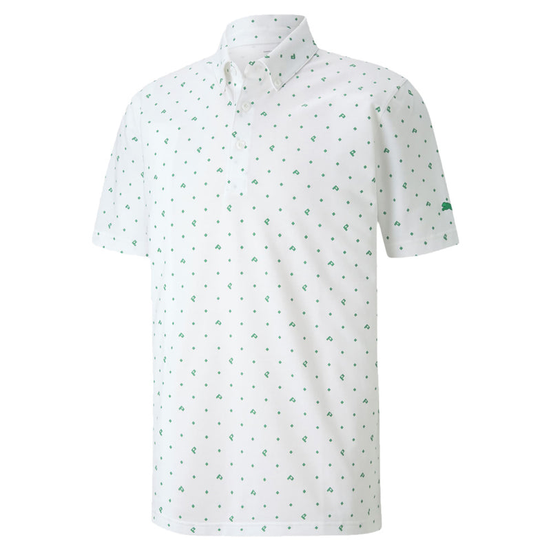 Puma Pique Polo Shirt - Amazon Green