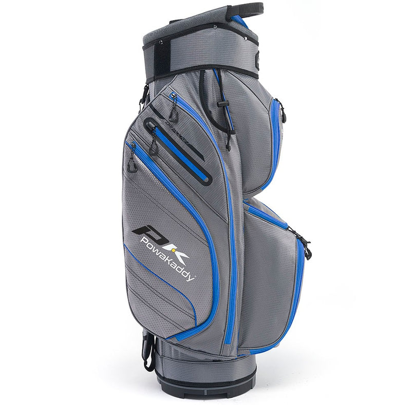 PowaKaddy DLX-Lite Cart Bag - Gun Metal/Blue