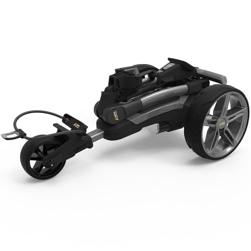 PowaKaddy FX7 GPS Electric Golf Trolley - Gunmetal