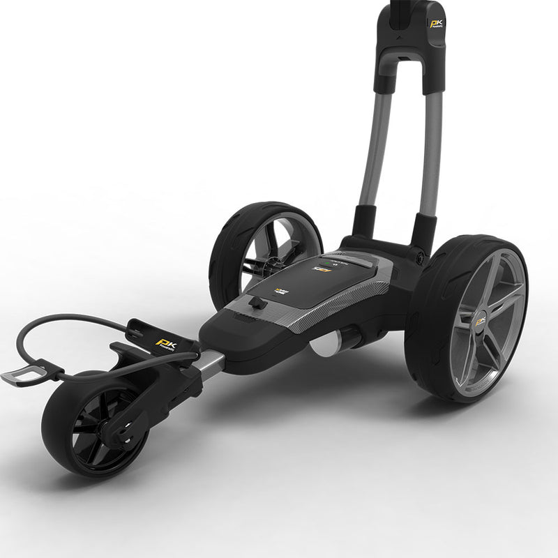 PowaKaddy FX7 GPS Electric Golf Trolley - Gunmetal