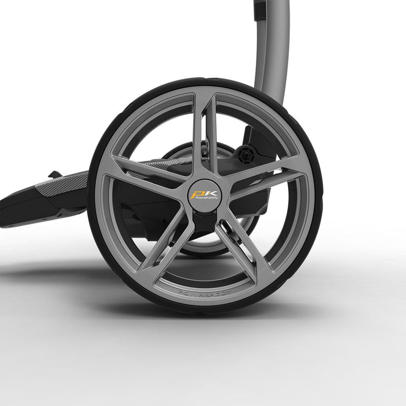 PowaKaddy FX7 GPS Electric Golf Trolley - Gunmetal