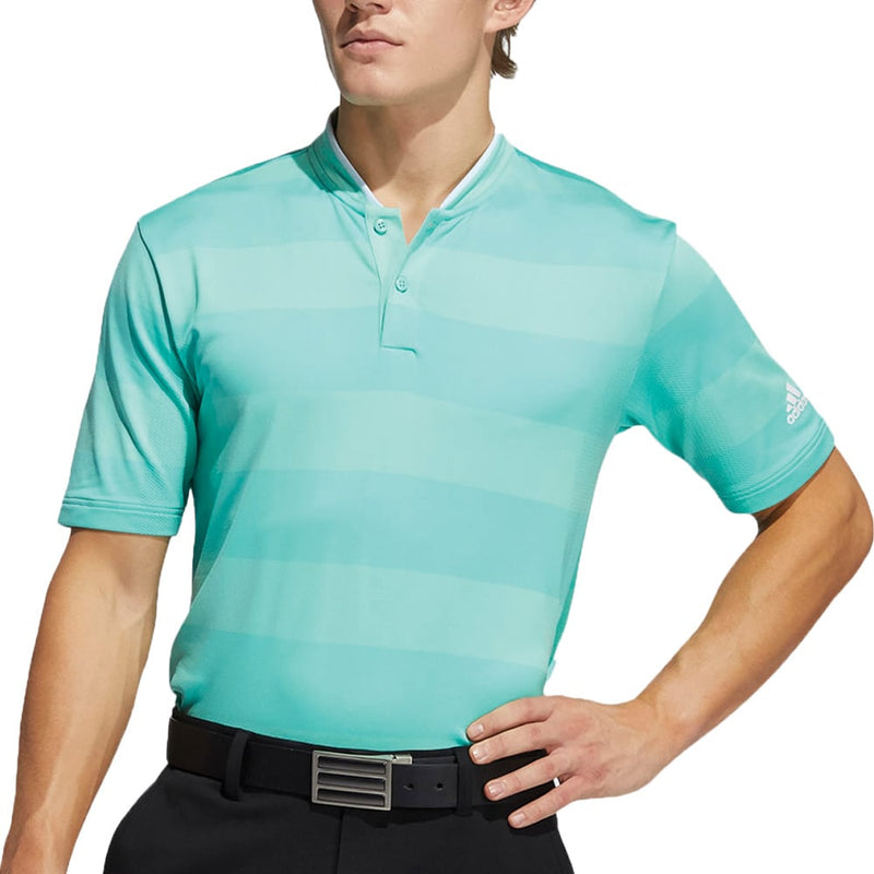 adidas Primeknit Polo Shirt - Bahia Mint/Acid Mint