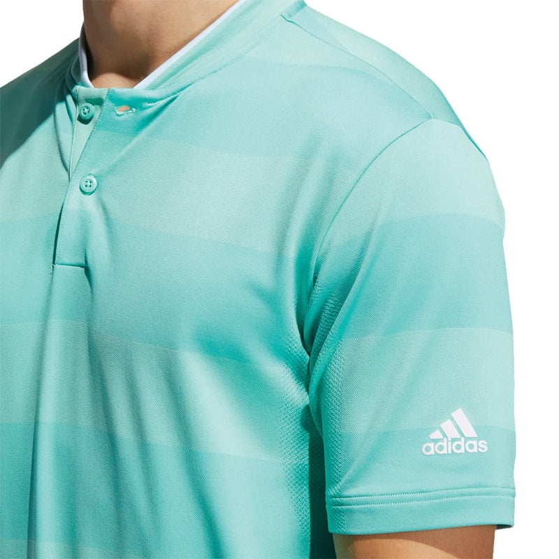 adidas Primeknit Polo Shirt - Bahia Mint/Acid Mint