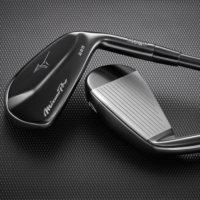 Mizuno Black Ltd Edition Pro 225 Irons - Steel