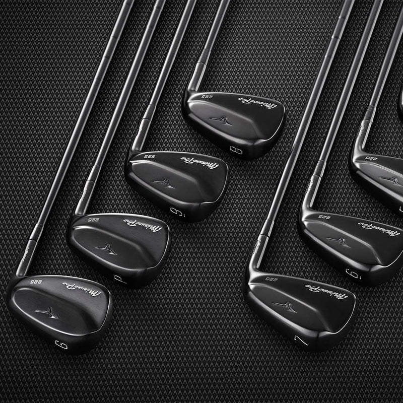 Mizuno Black Ltd Edition Pro 225 Irons - Steel