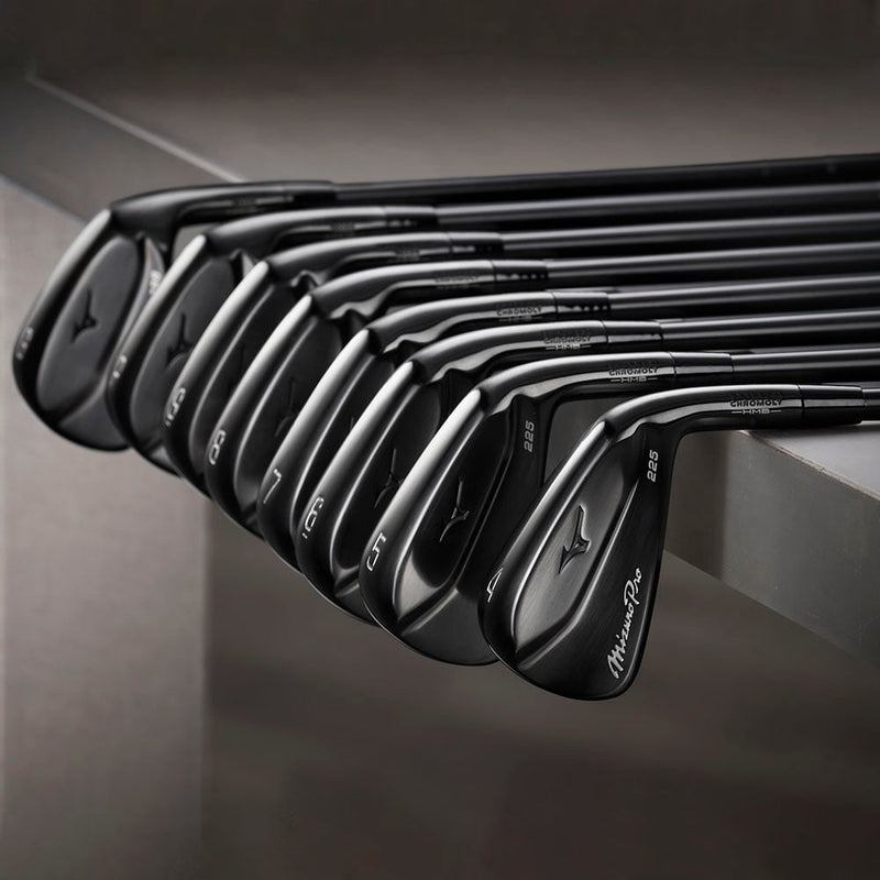 Mizuno Black Ltd Edition Pro 225 Irons - Steel