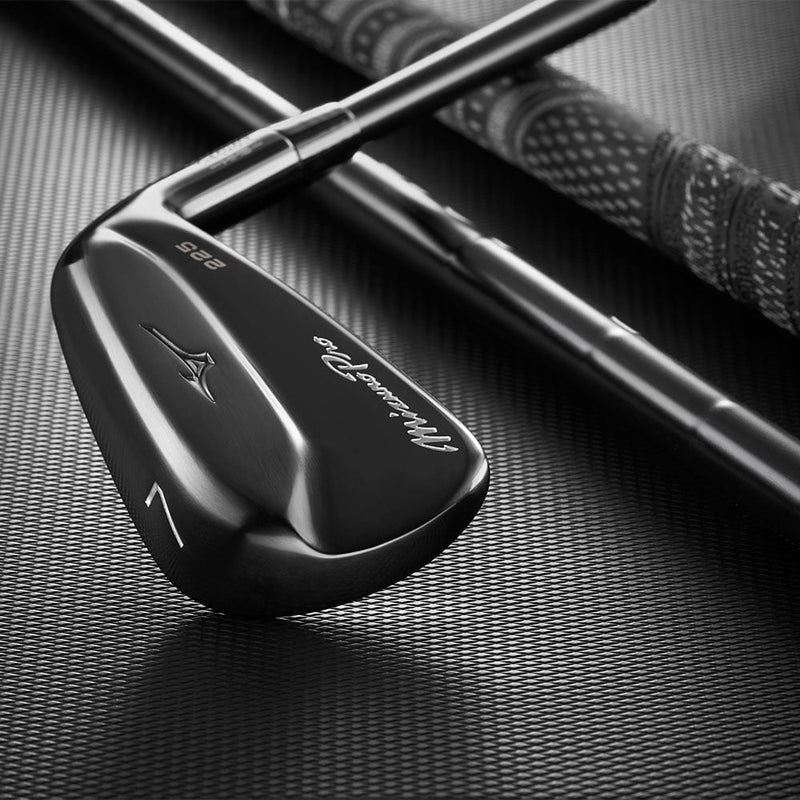 Mizuno Black Ltd Edition Pro 225 Irons - Steel