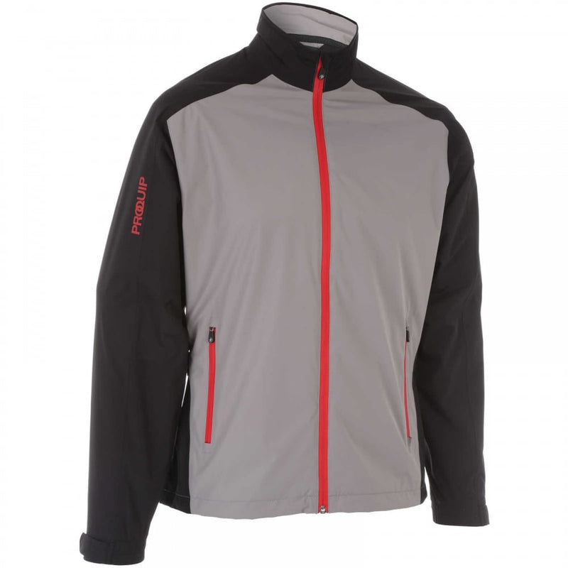 ProQuip Aquastorm PX1 Waterproof Golf Jacket - Black/Grey