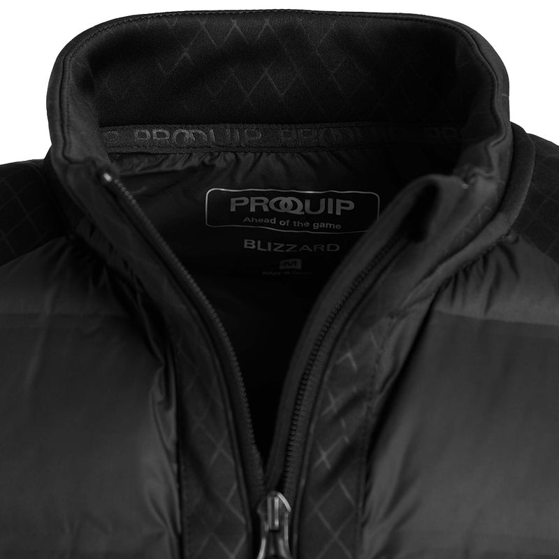 ProQuip Blizzard Quilt Puffer Gilet - Black