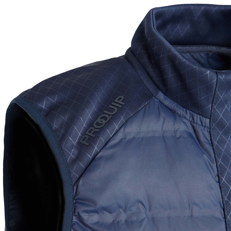 ProQuip Blizzard Quilt Puffer Gilet - Navy