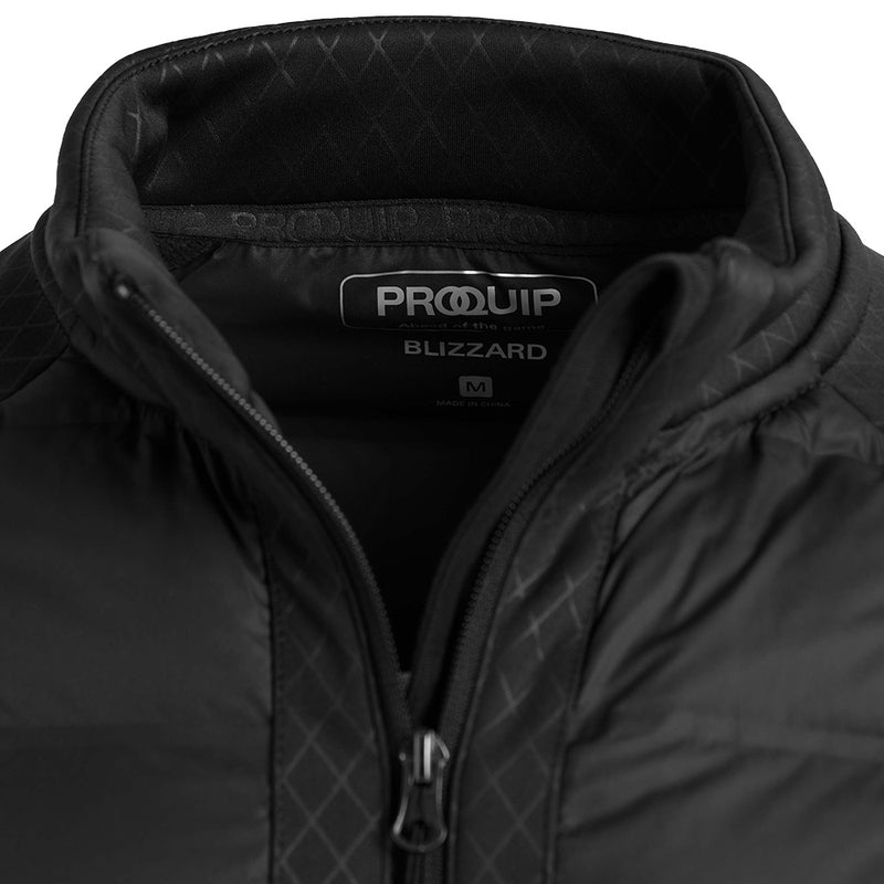 ProQuip Blizzard Quilt Puffer Jacket - Black