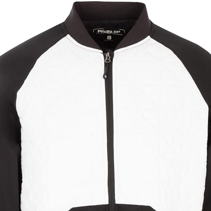 ProQuip Therma-Bora Quilt Jacket - Black/White