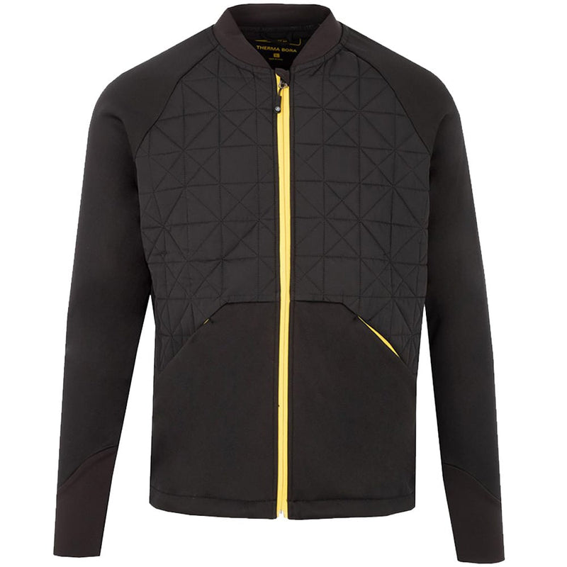 ProQuip Therma-Bora Quilt Jacket - Black/Yellow