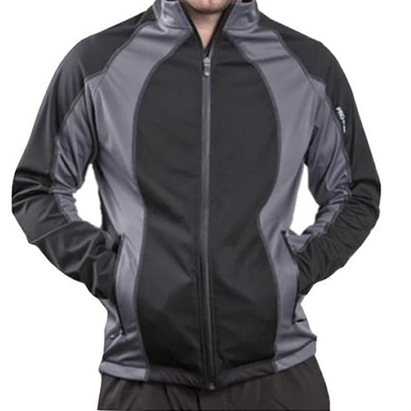 ProQuip Proflex Soft Shell Wind Jacket - Black/Grey