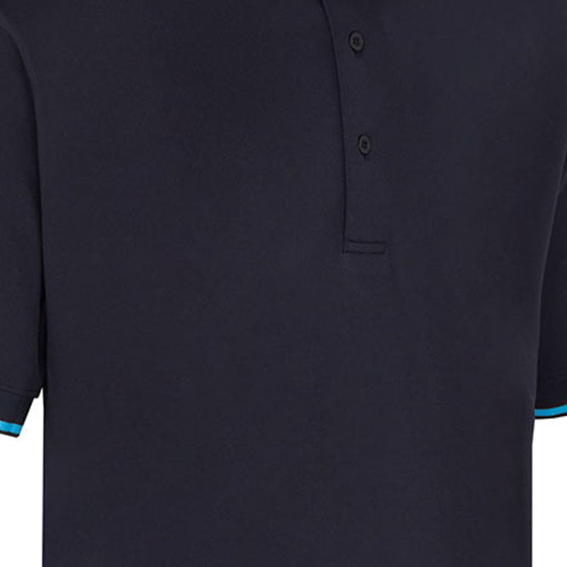 ProQuip Sub7 Plain Polo Shirt - Navy/Azure