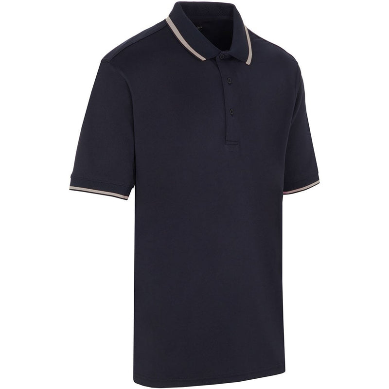 ProQuip Sub7 Plain Polo Shirt - Navy/Grey