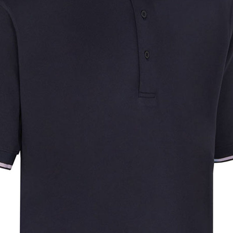 ProQuip Sub7 Plain Polo Shirt - Navy/Lavender