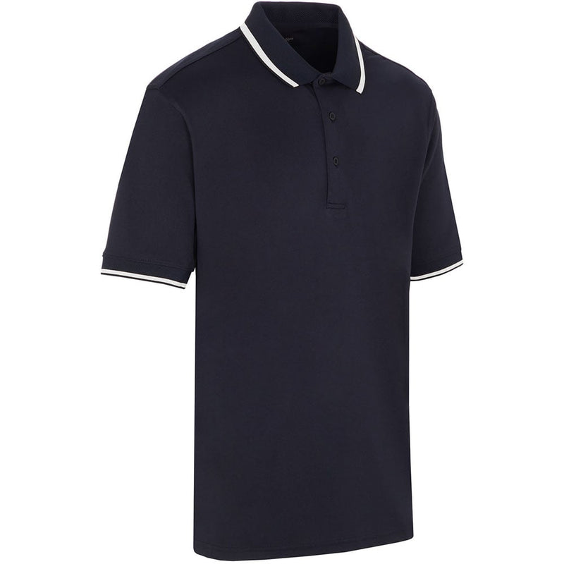 ProQuip Sub7 Plain Polo Shirt - Navy/White