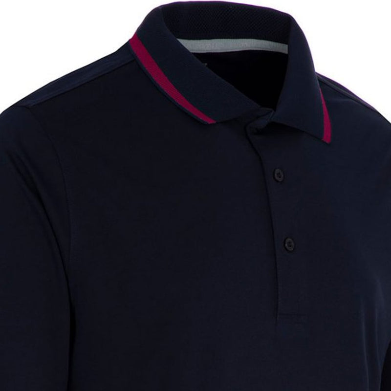 ProQuip Sub7 Plain Polo Shirt - Navy/Festival