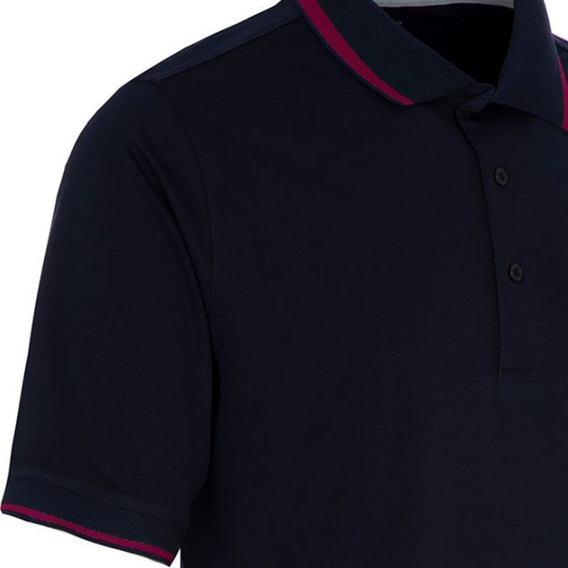 ProQuip Sub7 Plain Polo Shirt - Navy/Festival