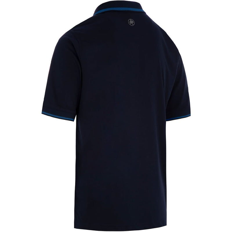 ProQuip Sub7 Plain Polo Shirt - Navy/Royal