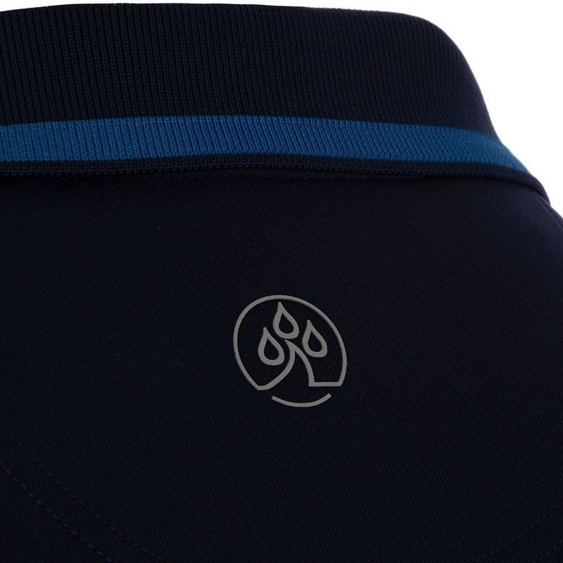 ProQuip Sub7 Plain Polo Shirt - Navy/Royal