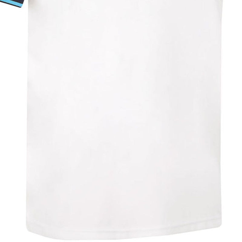 ProQuip Sub7 Plain Polo Shirt - White/Azure