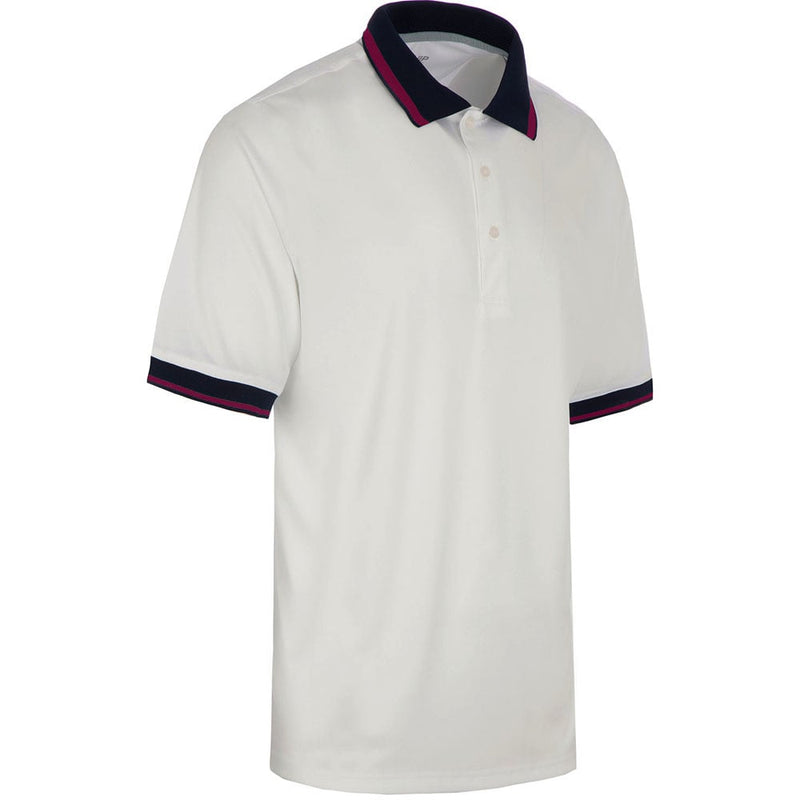 ProQuip Sub7 Plain Polo Shirt - White/Festival