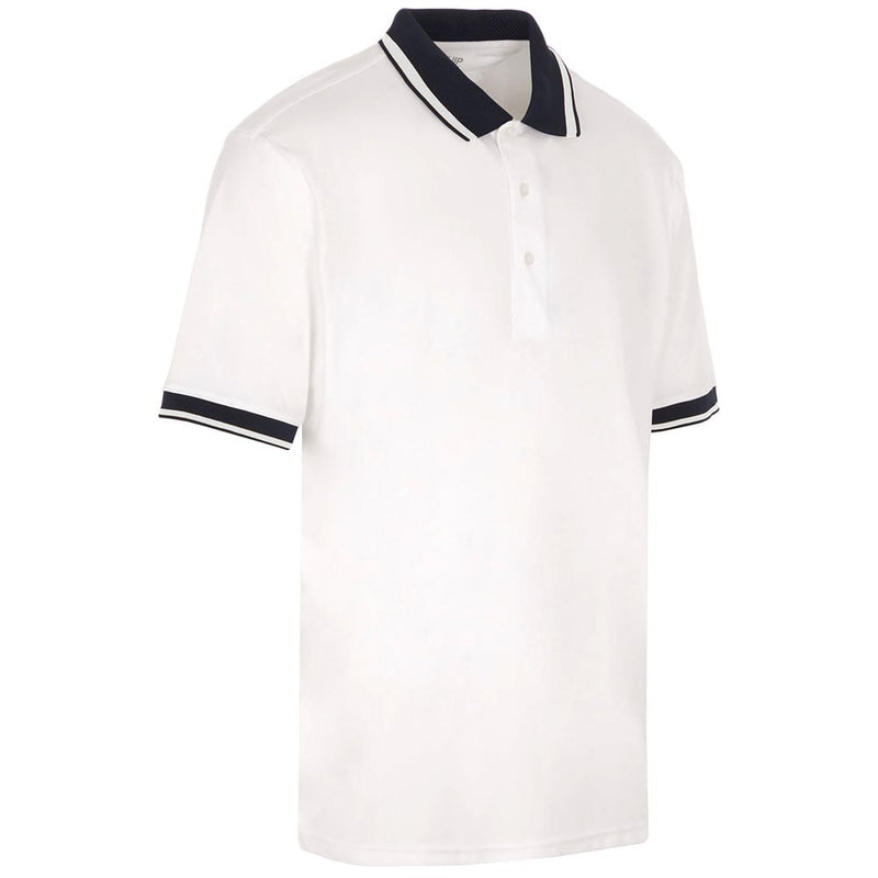 ProQuip Sub7 Plain Polo Shirt - White/White