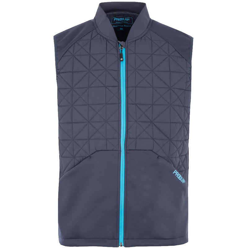 ProQuip Therma-Bora Quilt Gilet - Navy/Azure