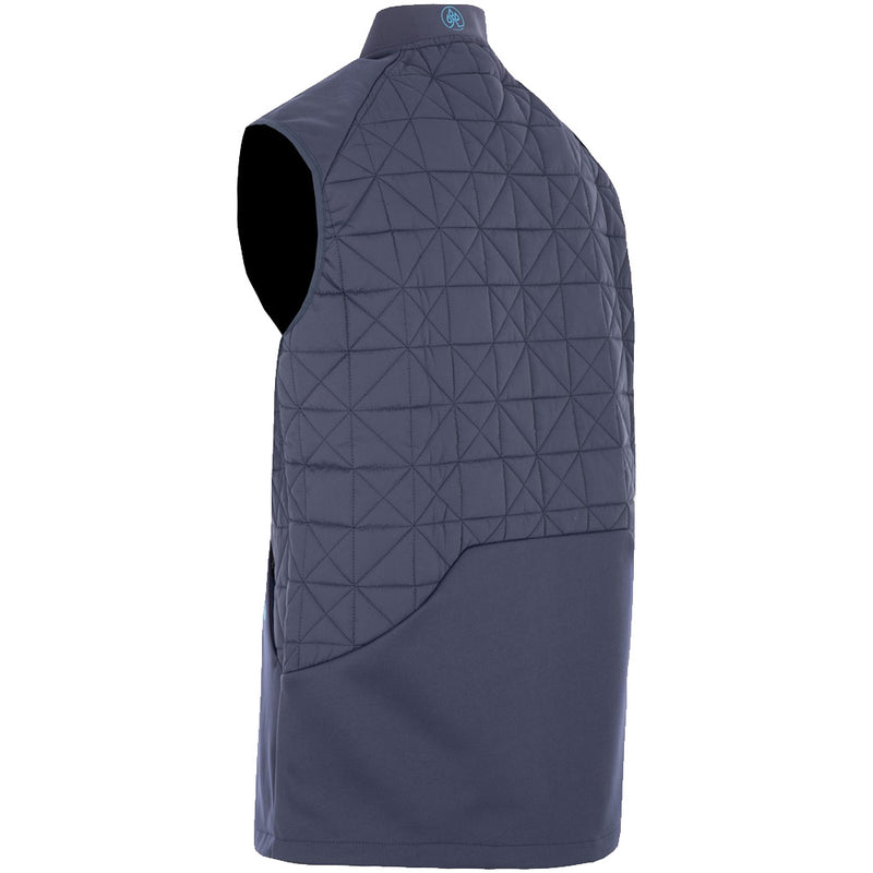 ProQuip Therma-Bora Quilt Gilet - Navy/Azure