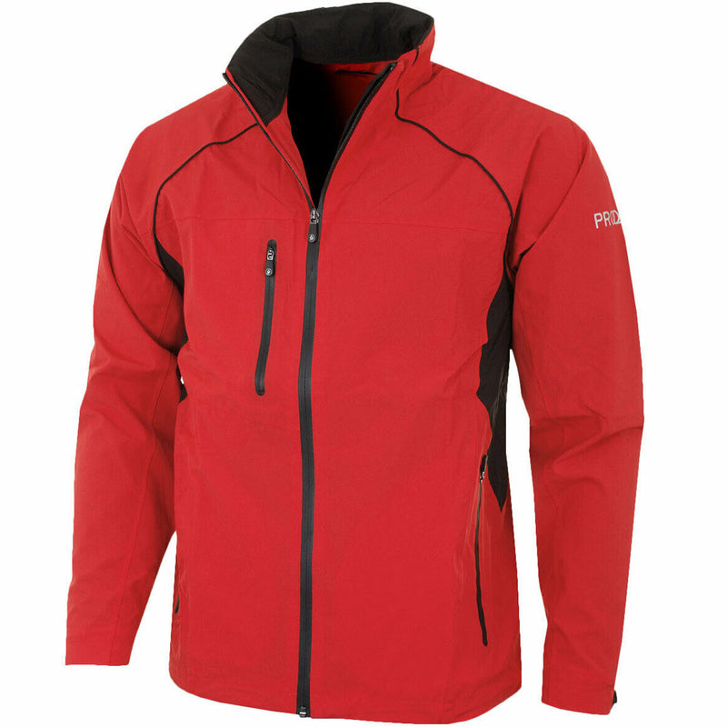 Proquip Tourflex Elite 360 Golf Waterproof Jacket - Red/Black