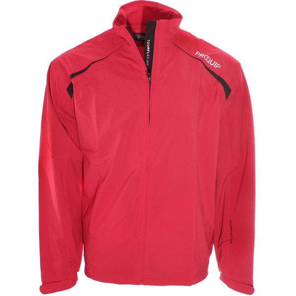 ProquipTourflex 360 Full Zip Waterproof Jacket - Dark Red/Black