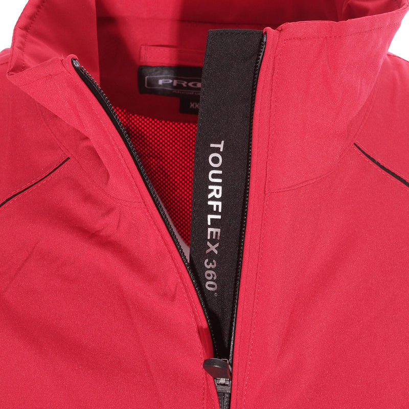 ProquipTourflex 360 Full Zip Waterproof Jacket - Dark Red/Black