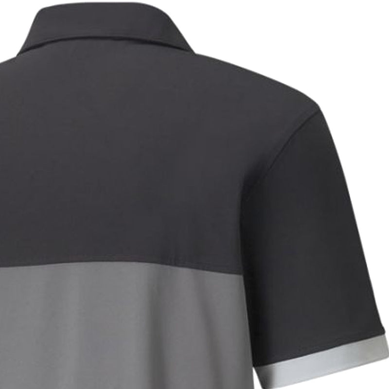 Puma Cloudspun Highway Polo Shirt - Black/High Rise