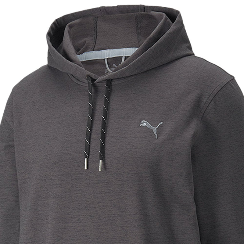 Puma Cloudspun Progress Hoodie - Black Heather