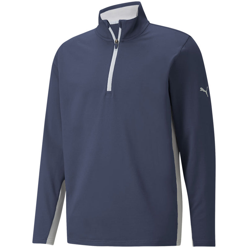 Puma Gamer 1/4 Zip Pullover - Navy Blazer