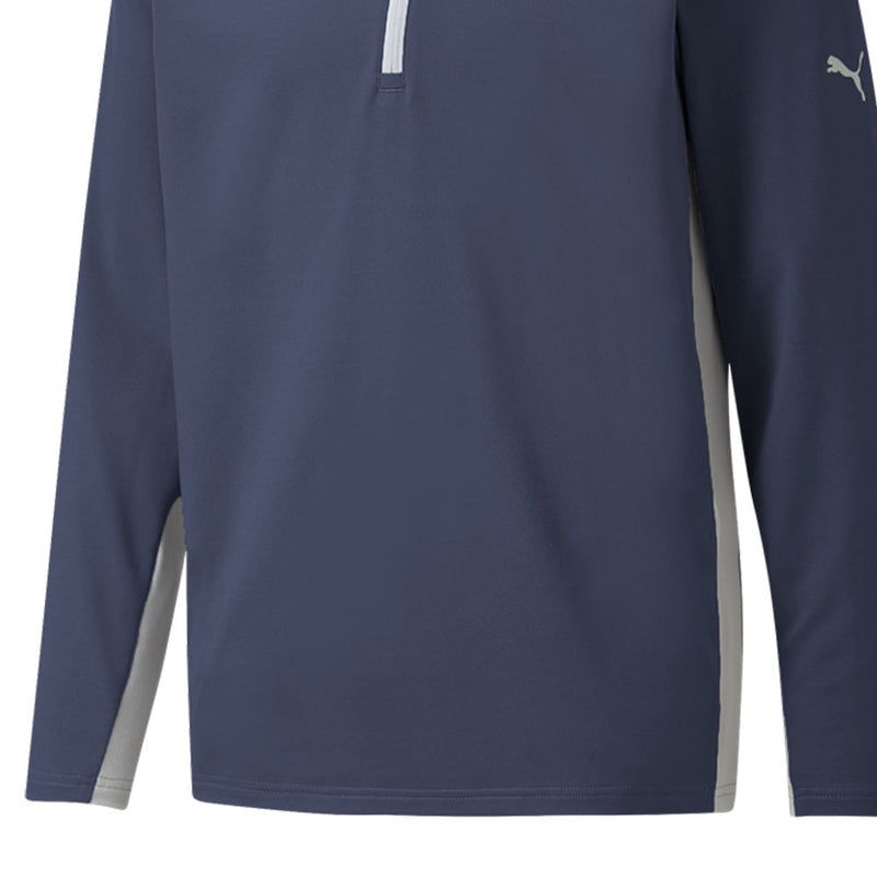 Puma Gamer 1/4 Zip Pullover - Navy Blazer