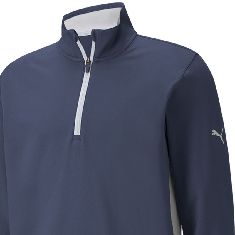 Puma Gamer 1/4 Zip Pullover - Navy Blazer