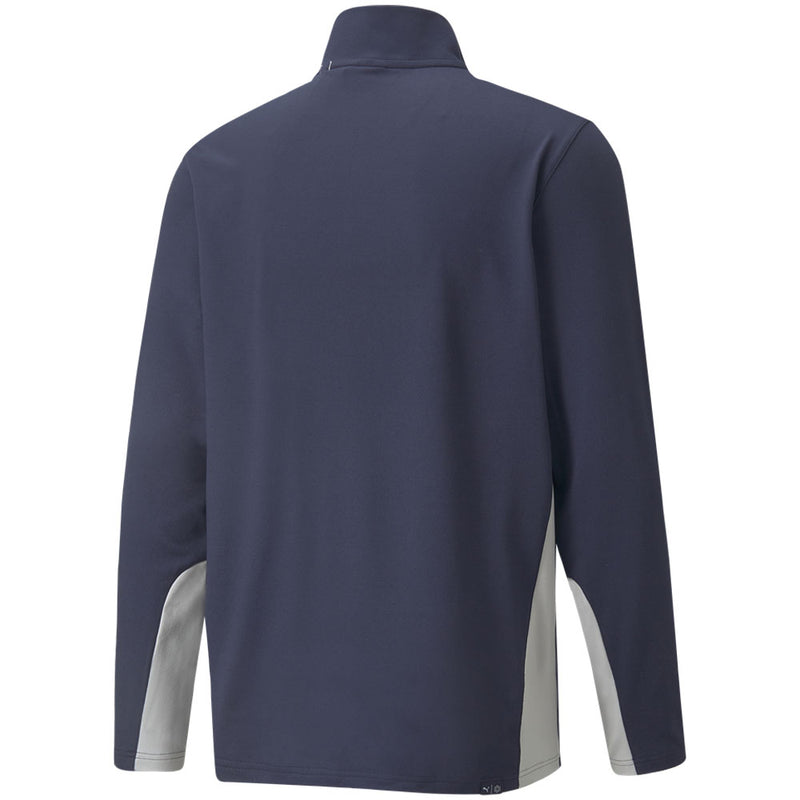 Puma Gamer 1/4 Zip Pullover - Navy Blazer