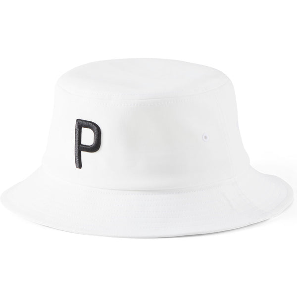 Puma P Bucket Hat - White Glow