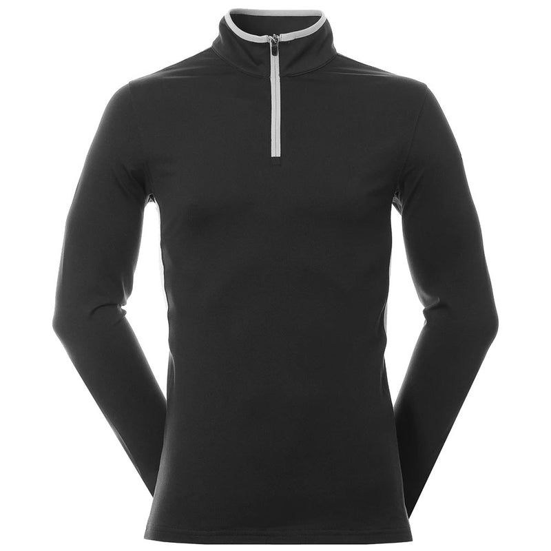 Puma Rotation 1/4 Zip Pullover - Black