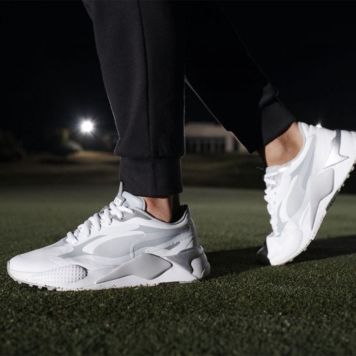 Puma RS-G Spikeless Shoes - White/Quiet Shade/Quarry