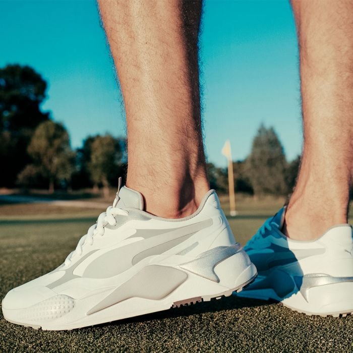 Puma RS-G Spikeless Shoes - White/Quiet Shade/Quarry