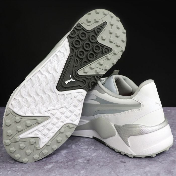 Puma RS-G Spikeless Shoes - White/Quiet Shade/Quarry